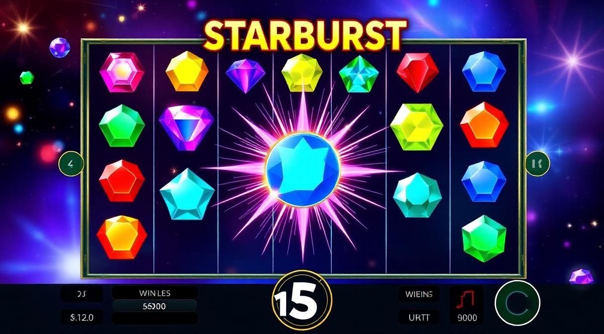 Starburst slot