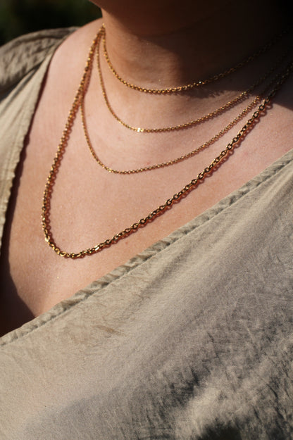 Diana Chain Guld & Silver